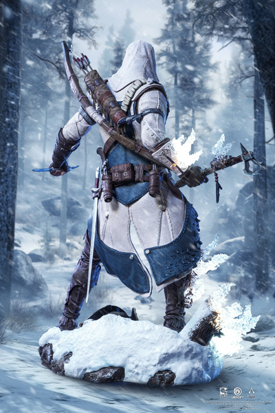 ПРЕДЗАКАЗ - Коннор Кенуэй (Assassin's Creed 3)  - Коллекционная СТАТУЯ 1/8 Assassin’s Creed Animus Connor Kenway (PA050AC) - PureArts ?ЦЕНА: 21500 РУБ.?