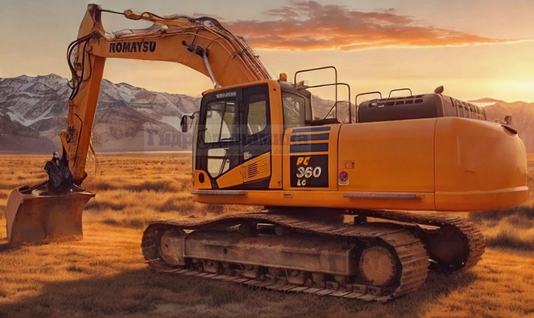 Экскаватор Komatsu PC360LC-10 с набором уплотнений