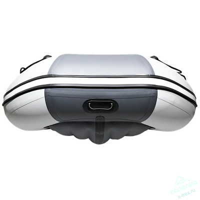 Лодка ПВХ Мастер Лодок Ривьера Компакт 3200НДНД "Комби" Св.Серый / Графит