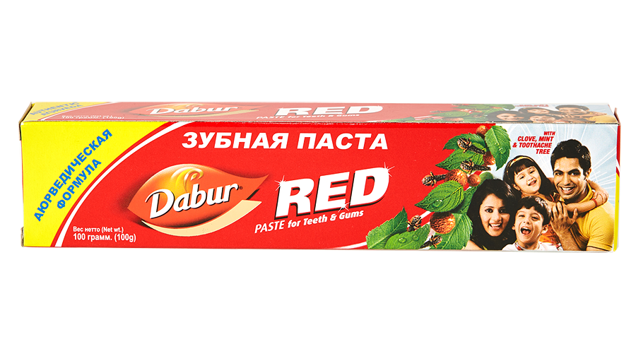 Аюрведическая ЗУБНАЯ ПАСТА RED Dabur 100 г