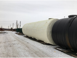 Теплоизоляция емкости, цистерны, резервуара, бака пенополиуретаном