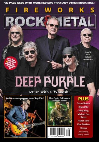 Fireworks Rock And Metal Magazine Issue 92 Deep Purple Иностранные музыкальные журналы, Intpressshop