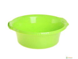 Таз 9л Водолей круглый салатовый