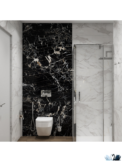 Керамогранит Creto Carrara Elite 80 х 160 см белый