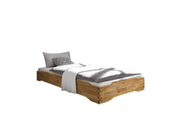 Кровать WELLE из массива дуба