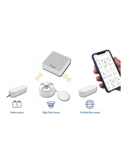 Беспроводная система дистанционного мониторинга Glomex Zigboat ZB101