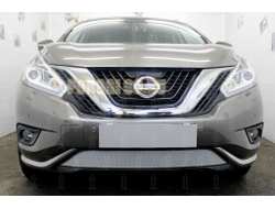 Защита радиатора Nissan Murano Z52 2014- chrome