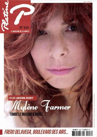 Platine Magazine Issue 206 Mylene Farmer Cover, Милен Фармер, Иностранные журналы, Intpressshop