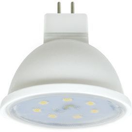 Лампа светодиодная Ecola MR16 GU5.3 220V 7W 2800K 2K 48x50 прозр. пласт./алюм. Premium M2ZW70ELC