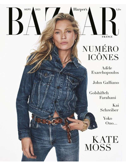 Harper's Bazaar France Magazine September 2025 Kate Moss Cover, Иностранные журналы, Intpressshop