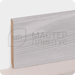 Плинтус МДФ в ламинированной пленке TeckWood 80х10мм. Дуб седой