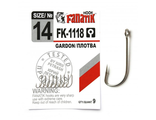 Крючки FANATIK FK-1118 GARDON / ПЛОТВА (9шт) / №14