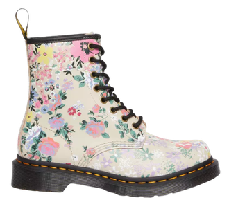 Ботинки Dr. Martens 1460 Floral Mash Up Parchment Beige