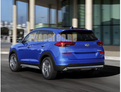 Защита заднего бампера d57 для Hyundai Tucson 2018-2021