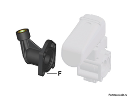 Фитинг 1/4"(F); держатель манометра