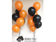 черные и оранжевые воздушные шары краснодар