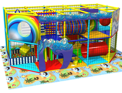 Детский лабиринт «Краски»