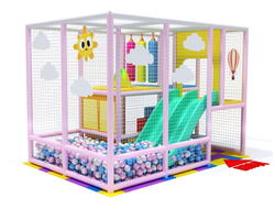 Игровой лабиринт «Нежный возраст» 3.76 х 2.54 х 2.75 м