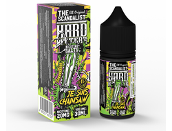 THE SCANDALIST HARDHITTERS SALT (20 MG) 30ml - JE SUIS CHAINSAW (ЭКЗОТИЧЕСКИЙ МИКС ИЗ СОЧНОЙ ДЫНИ И ТЕРПКОЙ ПАПАЙИ)