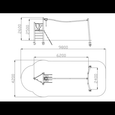 3257.12 Игровой комплекс «Маунт» тип-1