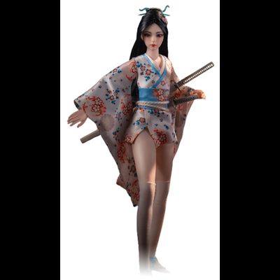 Пост-апок японка в белом - КОЛЛЕКЦИОННАЯ ФИГУРКА 1/6 Doomsday Sisters Chika White (PL2023-203A) - TBLeague