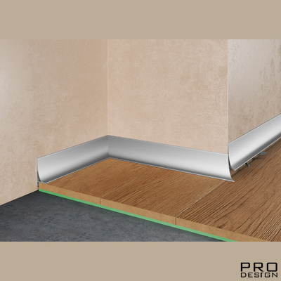 Плинтус Pro Design Corner L 584 Анодированный