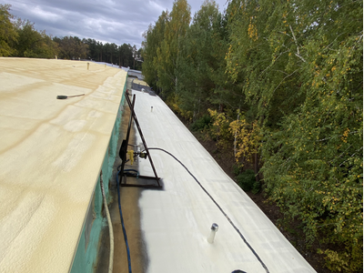 Утепление кровли пенополиуретаном