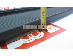 Пороги подножки "Classik Black" 1600 мм для Opel MOKKA I 2012-2019