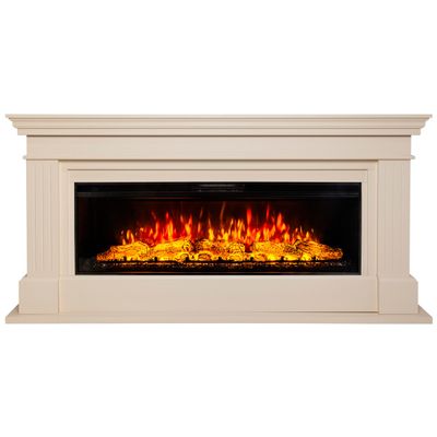 Линейный электрокамин Ontario WT с очагом Joker 52