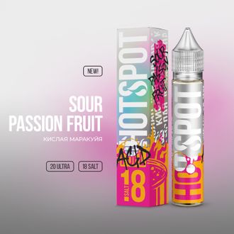 HOTSPOT ACID SALT (18 MG) 30ml - SOUR PASSION FRUIT (КИСЛАЯ МАРАКУЙЯ)