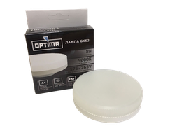 Лампа светодиодная EKS OPTIMA GX53 8W 5000K, 720LM  (упаковка 5 штук)