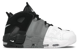 Nike Air More uptempo 96 серые с белым