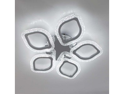 Estares управляемый светильник люстра  AZALIA ICE 5F 80W(8000lm) 2K-4K-6K 490х70 пульт ДУ хром IP20