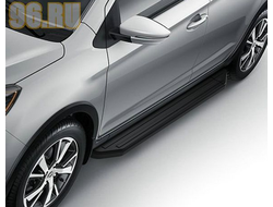 Пороги для lifan x50 черные