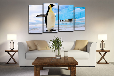 Модульная картина "Великолепный пингвин"
