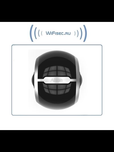 Стриминговая IP WiFi видеокамера, панорама 360 градусов (он-лайн трансляция), хранение в облаке 1 сутки,  Ultra HD 4К