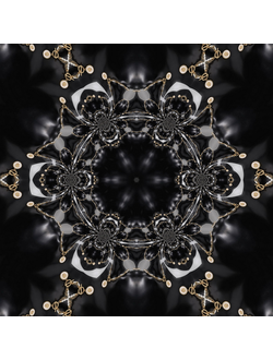 Картина из коллекции "А снег кружит, кружит, кружит", цифровая живопись