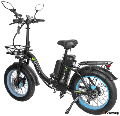 Электровелосипед Syccyba H2 (F11) DUAL 20AH синий