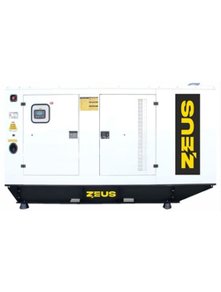 Дизельный генератор Zeus AD256-T400B  в кожухе