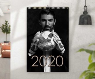 Календарь перекидной на 2020 год Джанлуи́джи Буффо́н № 11