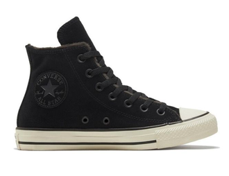 Кеды Converse Chuck Taylor All Star черные высокие кожаные