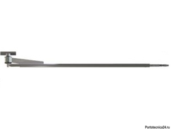 Консоль прямая поворотная (360*) 2м. нерж.(зерк) вход 1/4 г.( сбоку и сверху) выход 1/4 ш.