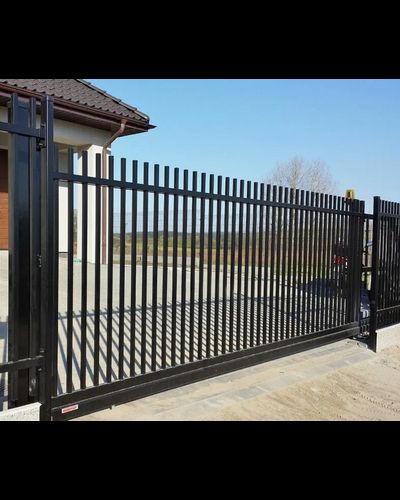 Профильный оцинкованный забор