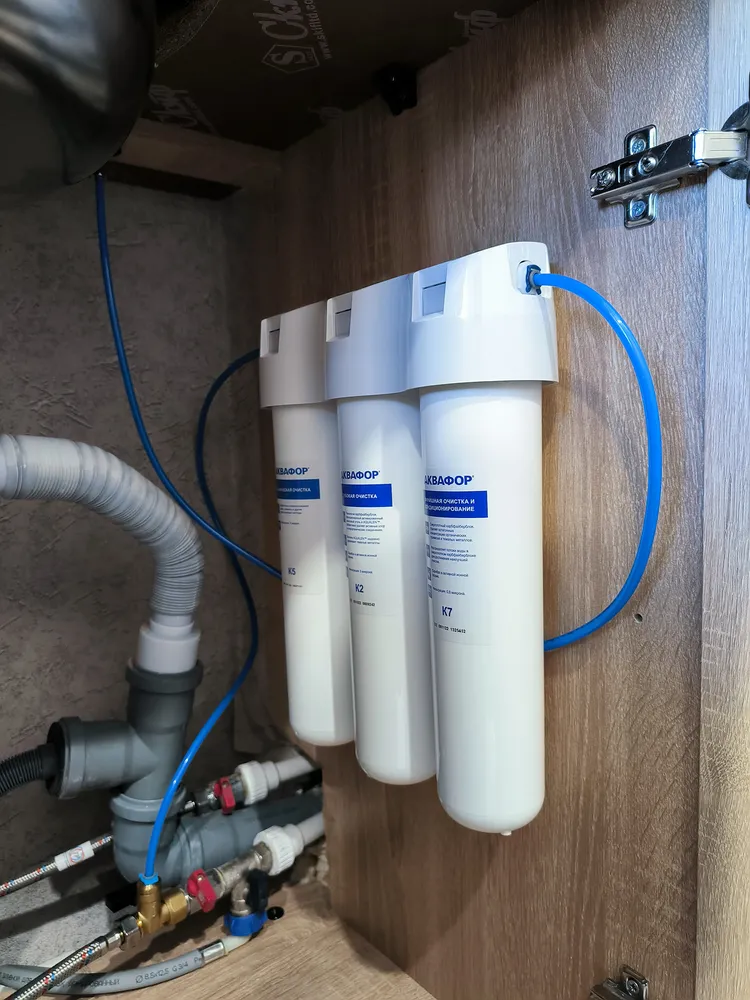 Установка фильтров для питьевой воды