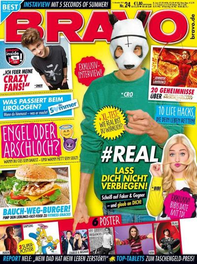 Bravo Magazine Issue 24 2015 Cro, Carlo Waibel, Bibi, Dner Cover Иностранные журналы, intpressshop