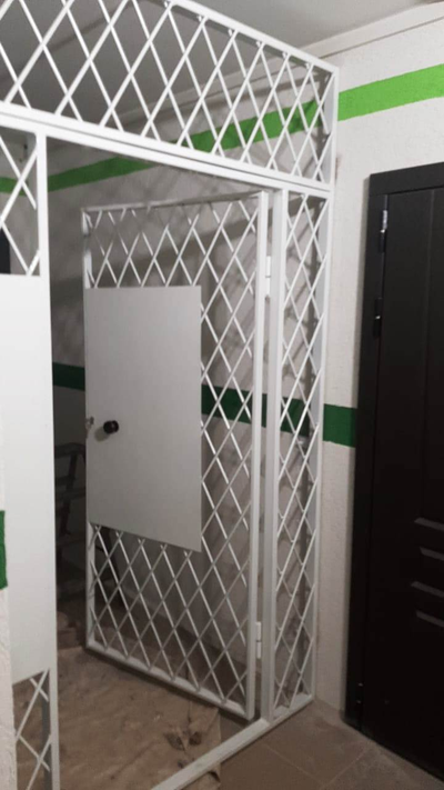 Дверь-решетка сварная Ромб (артикул-ДР01)