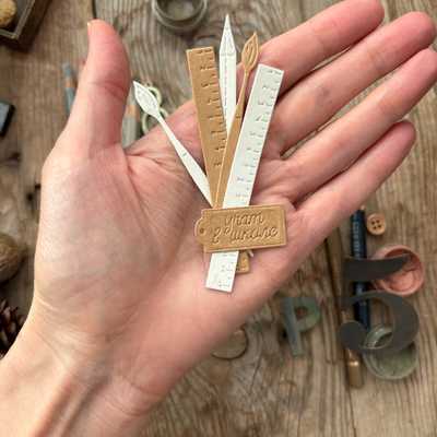 Набор ножей для вырубки "Учат в школе"