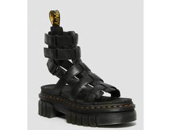 САНДАЛИИ DR. MARTENS RICKI LUX LEATHER PLATFORM GLADIATOR