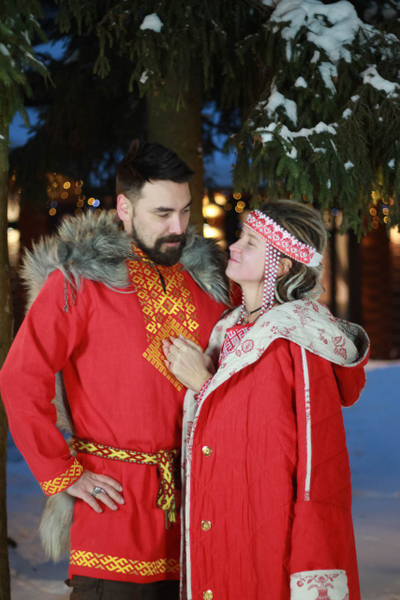 Царская славянская рубаха