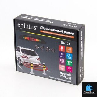 Автомобильный парктроник Eplutus ED-104 на 4 датчика, система помощи при парковке